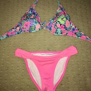 Victoria’s Secret S Padded Underwire Bikini Set